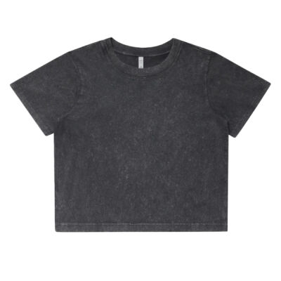 WOS STONE WASH HEAVY CROP Thumbnail