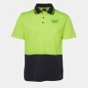 JB's HV NON CUFF S/S COTTON BACK POLO Thumbnail